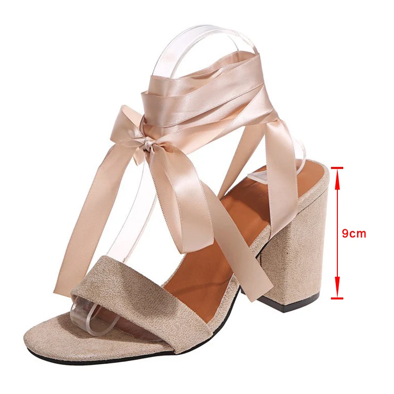 2021 New Style Women Sandals Lace-Up Suede Ankle Strap Peep Toe Thick Heels High Heels Females Shoes Cross Tied Casual Sandals
2021 New Style Women Sandals Lace-Up Suede Ankle Strap Peep Toe Thick Heels High Heels Females Shoes Cross Tied Casual Sandals