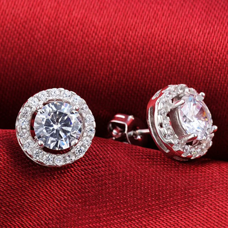 2021 Fashion Luxury 925 Sterling Silver 6mm Small Zircon Stud Earing Earrings for women Valentine's Day gift korean jewelry E232
2021 Fashion Luxury 925 Sterling Silver 6mm Small Zircon Stud Earing Earrings for women Valentine's Day gift korean jewelry E232