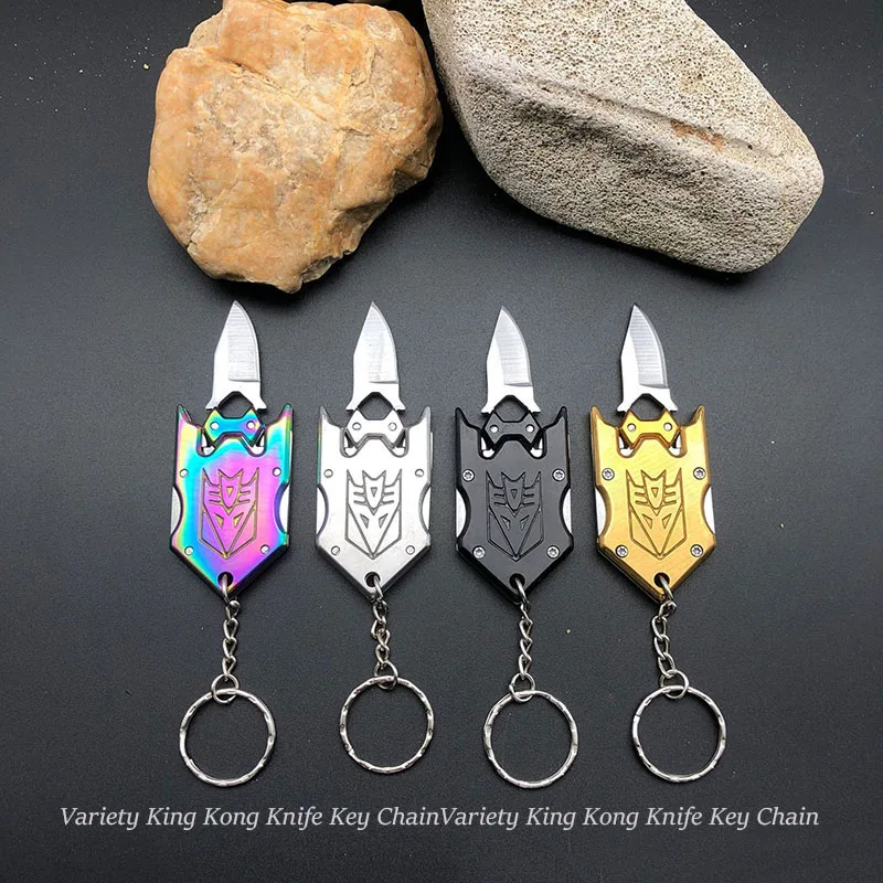 Keychain For Car Keys Mini Folding Knife Deformation Key Holder Gifts For Men KnifeKeychain Self-defense Portable Gift Boyfriend
Keychain For Car Keys Mini Folding Knife Deformation Key Holder Gifts For Men KnifeKeychain Self-defense Portable Gift Boyfriend