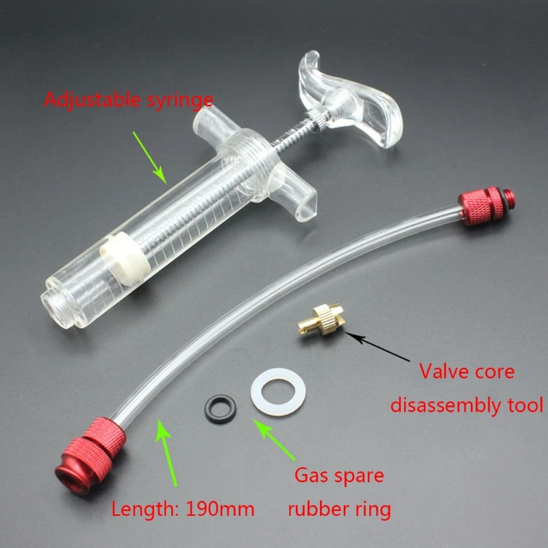 Tubeless Tyre Sealant Injector MTB Mountain Road Bike Bicycle Cycling Tire Filli 448D
Tubeless Tyre Sealant Injector MTB Mountain Road Bike Bicycle Cycling Tire Filli 448D