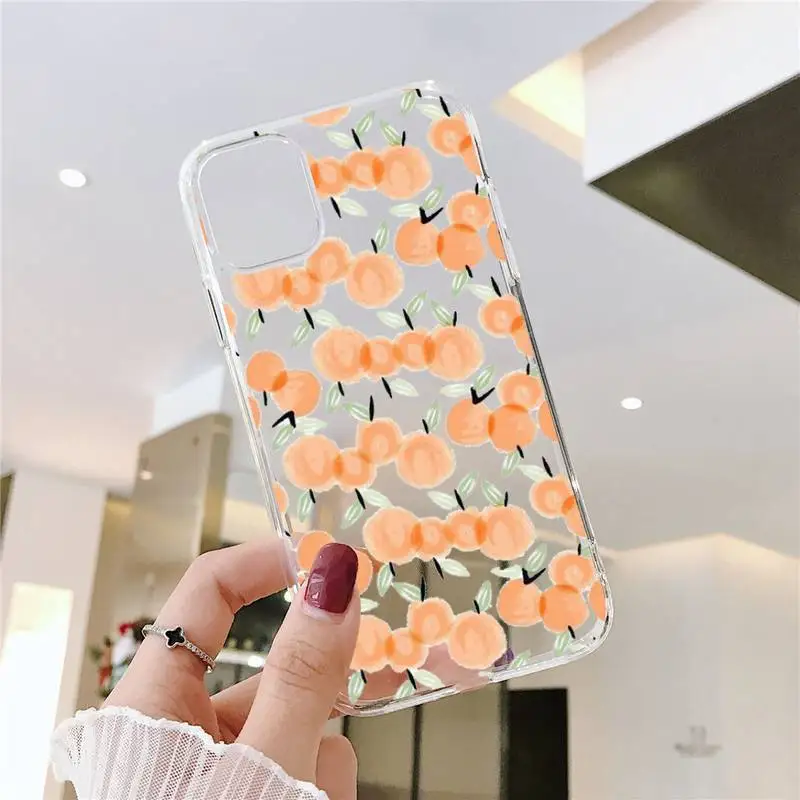 peach Phone Case For iphone 12 11 8 7 6s 6 5 5s 5c se plus mini x xs xr pro max Transparent soft 
peach Phone Case For iphone 12 11 8 7 6s 6 5 5s 5c se plus mini x xs xr pro max Transparent soft