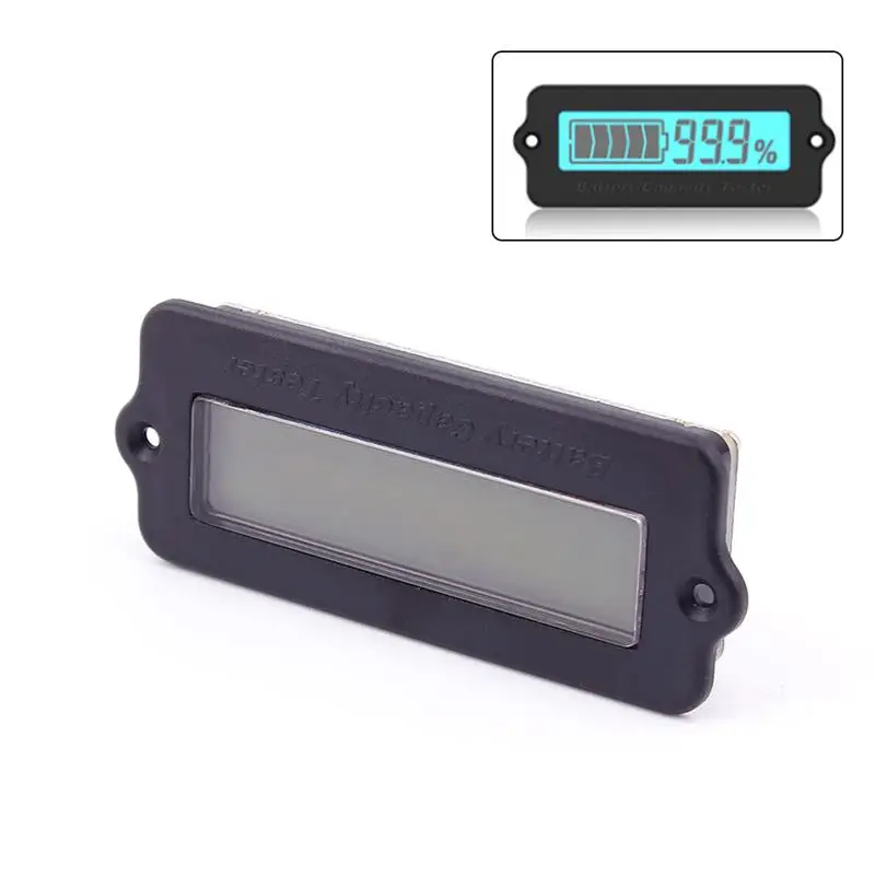 12/24V LY6W Lead Acid Battery Capacity Indicator Blue Green LCD Digit Display Meter Lithium Battery Power Tester Voltmeter
12/24V LY6W Lead Acid Battery Capacity Indicator Blue Green LCD Digit Display Meter Lithium Battery Power Tester Voltmeter