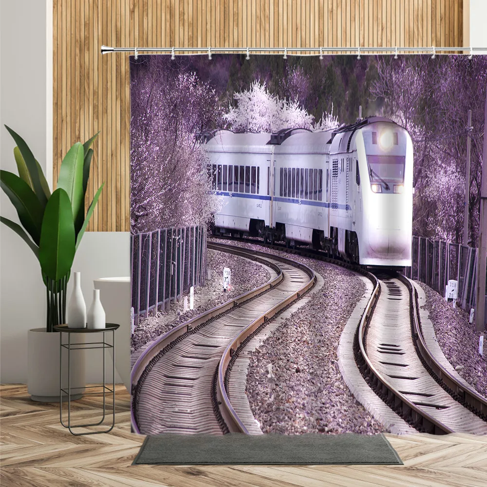 3D Winter Snowflake Train Track landscape Shower Curtains Home Decor Background Waterproof Bath Curtain Polyester Hook Washable
3D Winter Snowflake Train Track landscape Shower Curtains Home Decor Background Waterproof Bath Curtain Polyester Hook Washable