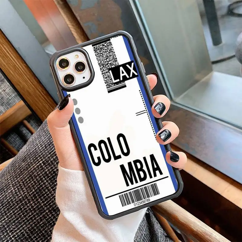 Fly Ticket AIR Travel Sky Phone Case For Iphone 6 6s 7 8 Plus X Xr 11 12 Mini Pro Max PC Cover Fundas Coque
Fly Ticket AIR Travel Sky Phone Case For Iphone 6 6s 7 8 Plus X Xr 11 12 Mini Pro Max PC Cover Fundas Coque