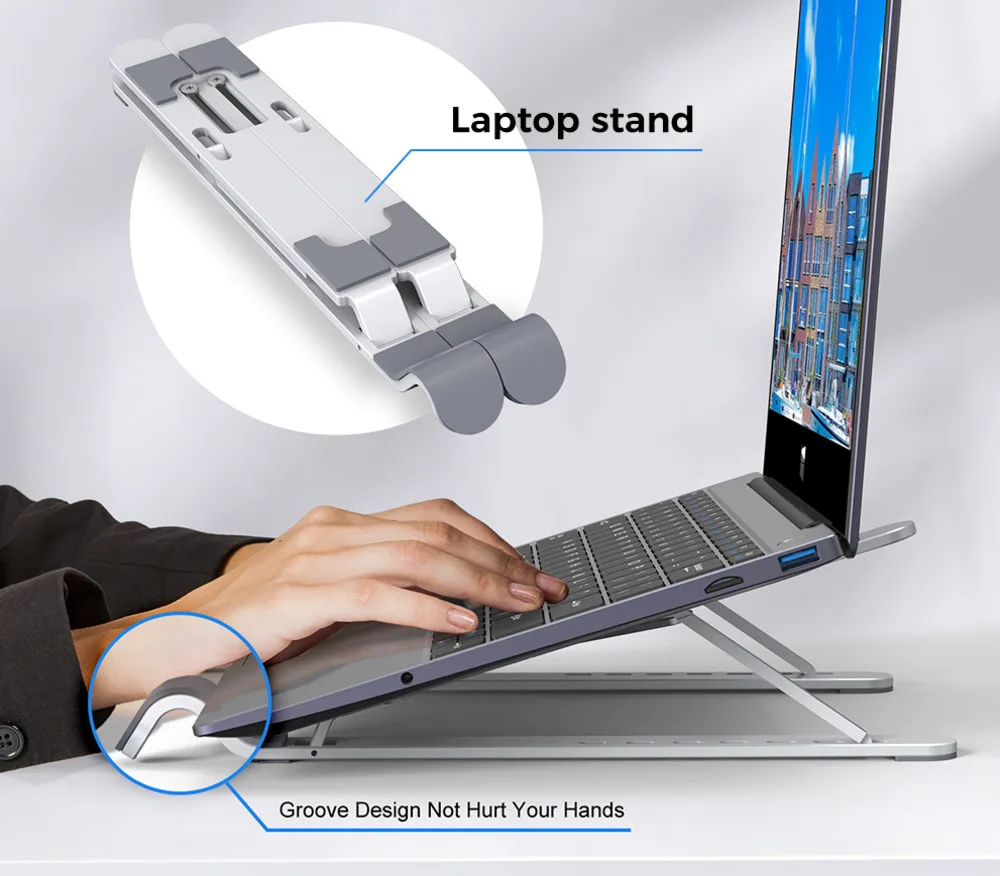XIDU-Soporte de aluminio para ordenador porttil, Base de escritorio para Mac Book Air Pro, 11-14,5 pulgadas
XIDU-Soporte de aluminio para ordenador porttil, Base de escritorio para Mac Book Air Pro, 11-14,5 pulgadas