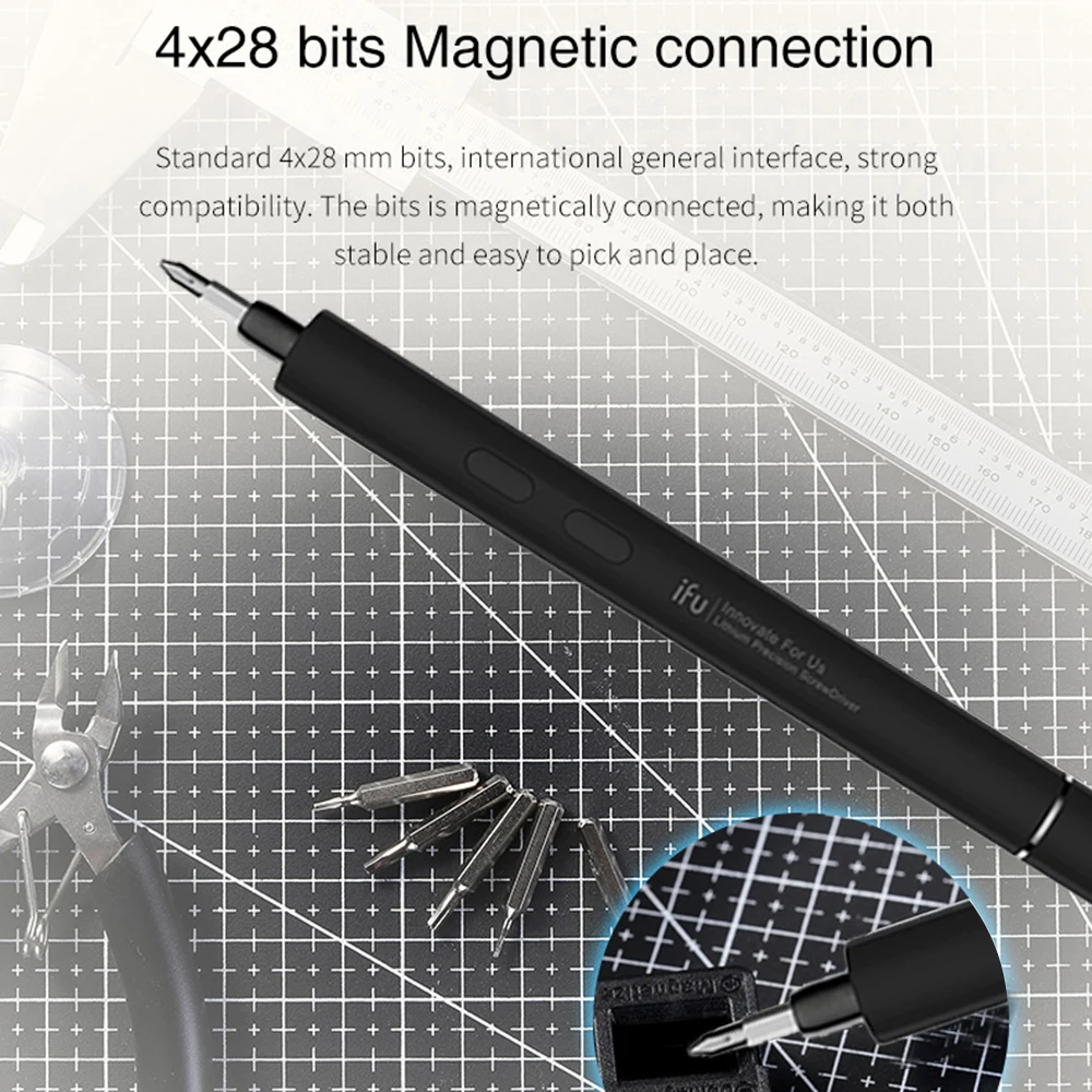 Electric Screwdriver Portable Rechargeable Lithium Precise Screwdriver For Laptop PC Cell phone Small Devices Fix Tools
Electric Screwdriver Portable Rechargeable Lithium Precise Screwdriver For Laptop PC Cell phone Small Devices Fix Tools