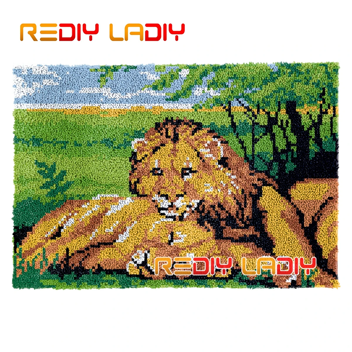 Latch Hook Rug Kits Resting Lions Plush Wall Tapestry DIY Carpet Rug Thick Yarn Arts Cushion Crochet Floor Mat Home Decor Gifts
Latch Hook Rug Kits Resting Lions Plush Wall Tapestry DIY Carpet Rug Thick Yarn Arts Cushion Crochet Floor Mat Home Decor Gifts