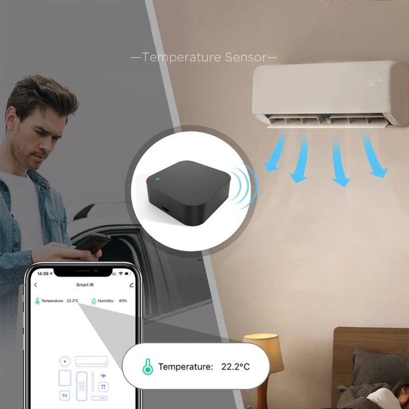 77JC Tuya Wi-Fi инфракрасные лучи пульты дистанционного управления датчики