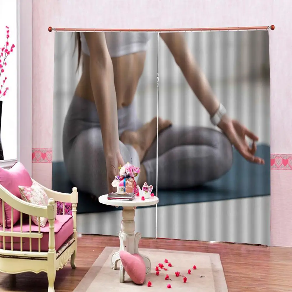 Sports fitness curtain For Living room Bedroom Blackout Drapes Customizable All Size (left and right side)
Sports fitness curtain For Living room Bedroom Blackout Drapes Customizable All Size (left and right side)