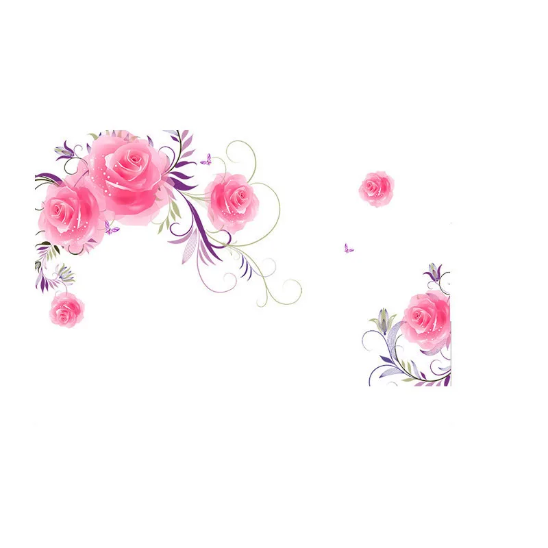 Romantic 3D Rose Wall Stickers Flowers Bedroom Living Room TV Backdrop Wall Decals Home Decoration Aesthetic Warm Art Posters
Romantic 3D Rose Wall Stickers Flowers Bedroom Living Room TV Backdrop Wall Decals Home Decoration Aesthetic Warm Art Posters