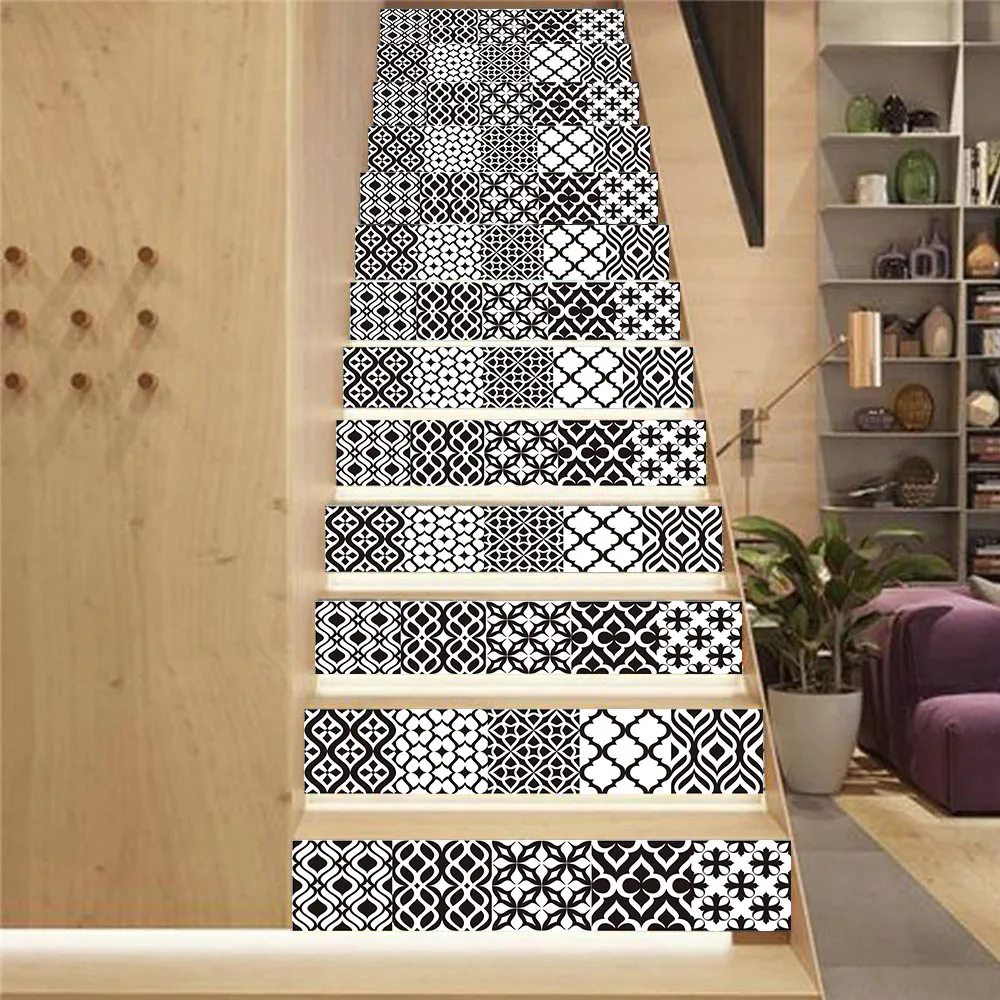 13pcs Self-adhesive innovative staircase stickers living room DIY gray geometric decoration home waterproof glue-free stickers
13pcs Self-adhesive innovative staircase stickers living room DIY gray geometric decoration home waterproof glue-free stickers