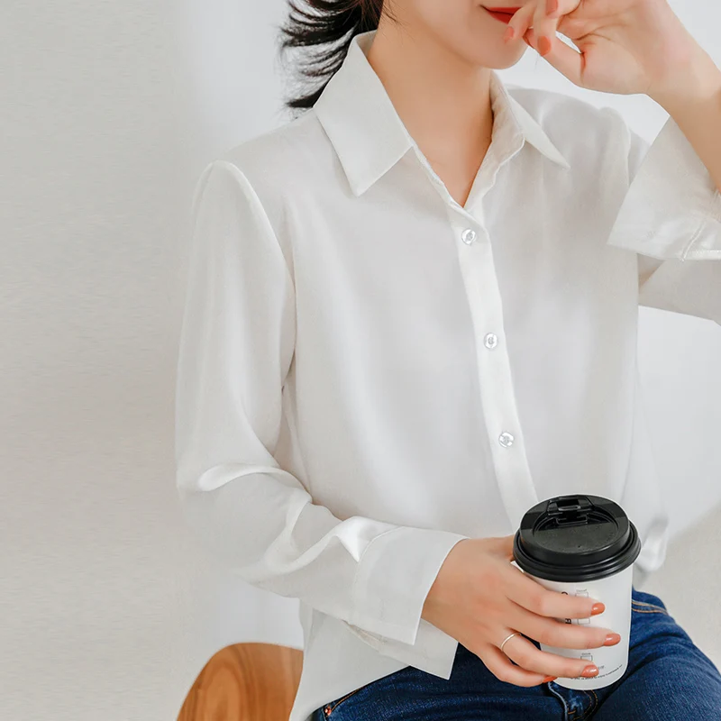 2021 Office Blouse Female Plus Size Shirts Long Sleeve Blouses Womens Green Single Breasted Tops Blusas White Blouses
2021 Office Blouse Female Plus Size Shirts Long Sleeve Blouses Womens Green Single Breasted Tops Blusas White Blouses