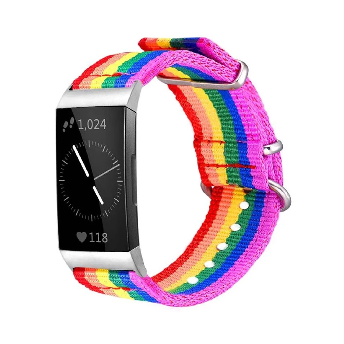 Смарт-часы Fitbit Charge 3 радужные совместимые с фитнес-трекером
Смарт-часы Fitbit Charge 3 радужные совместимые с фитнес-трекером