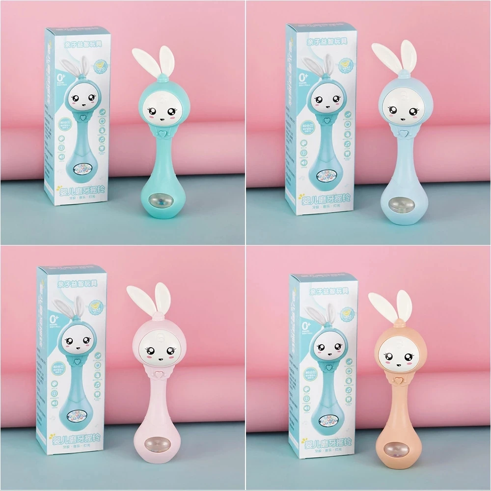 Baby Music Teether Rattle Toys Rabbit Hand Bells Mobile Infant Pacifier Weep Tear Newborn Early Educational Toys 0-12M
Baby Music Teether Rattle Toys Rabbit Hand Bells Mobile Infant Pacifier Weep Tear Newborn Early Educational Toys 0-12M