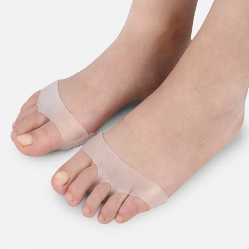 1 Pair Soft Silicone Toe Pads Shock Absorption Slip-resistant Metatarsal Foot Pad Forefoot Pad Feet Pain Ease
1 Pair Soft Silicone Toe Pads Shock Absorption Slip-resistant Metatarsal Foot Pad Forefoot Pad Feet Pain Ease