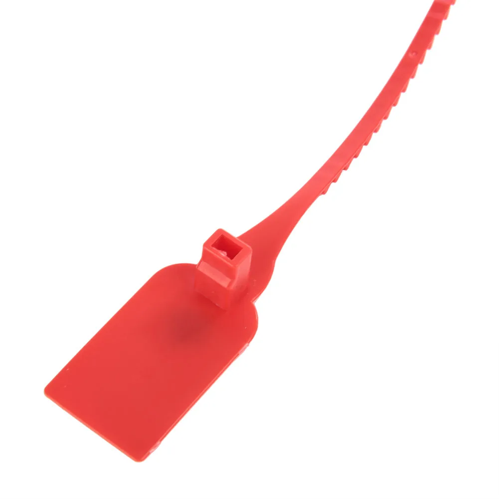 100Pcs Plastic Disposable Zip Ties Self-locking Tie Suitcase Shoes Bag Label Tag (Red)Plastic Lock
100Pcs Plastic Disposable Zip Ties Self-locking Tie Suitcase Shoes Bag Label Tag (Red)Plastic Lock