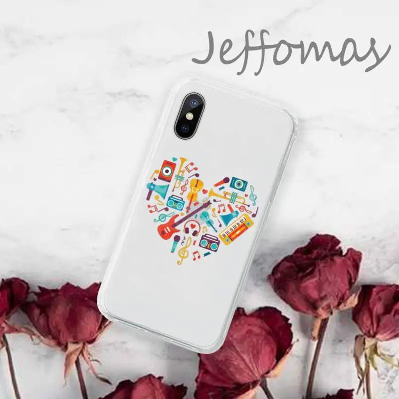 Fashion music notation art Phone Case Transparent soft For iphone 5 5s 5c se 6 6s 7 8 11 12 plus mini x xs xr pro max
Fashion music notation art Phone Case Transparent soft For iphone 5 5s 5c se 6 6s 7 8 11 12 plus mini x xs xr pro max