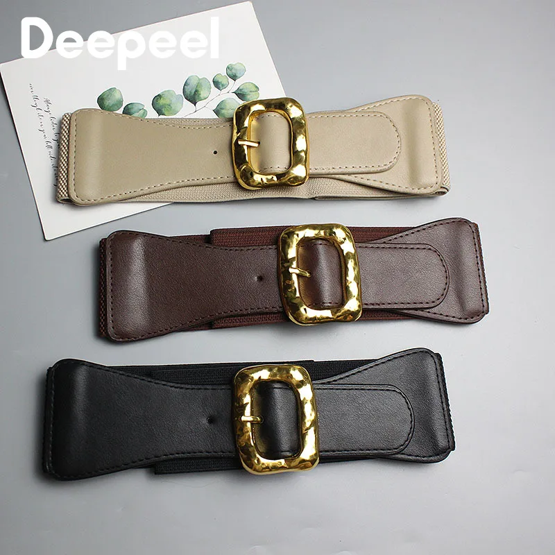 Женский широкий ремень Deepeel, 1 шт., 5,8*78 см, декоративный корсет, Cummerbunds, искусственная кожа, роскошный женский эластичный пояс
Женский широкий ремень Deepeel, 1 шт., 5,8*78 см, декоративный корсет, Cummerbunds, искусственная кожа, роскошный женский эластичный пояс