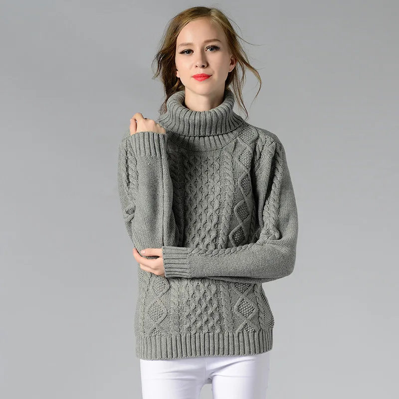 New women'sturtleneck sweater female long-sleeved solid color pullover paragraph wild White
New women'sturtleneck sweater female long-sleeved solid color pullover paragraph wild White