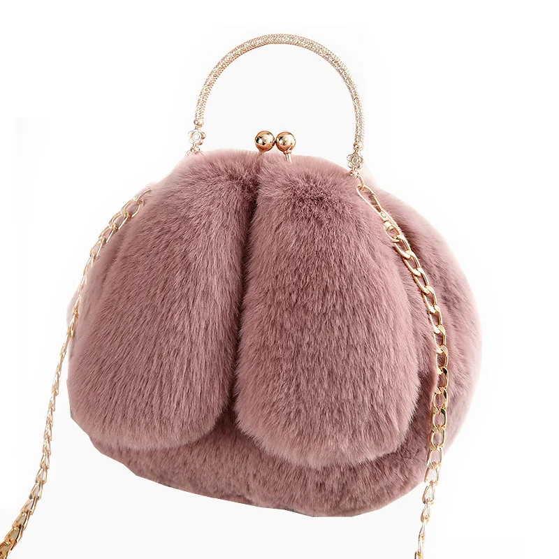 Autumn Winter Women's Plush Shoulder Hairy Bag Heart-shaped Chain Handbags Cross Body Zip Up Tote Plush Purse
Autumn Winter Women's Plush Shoulder Hairy Bag Heart-shaped Chain Handbags Cross Body Zip Up Tote Plush Purse