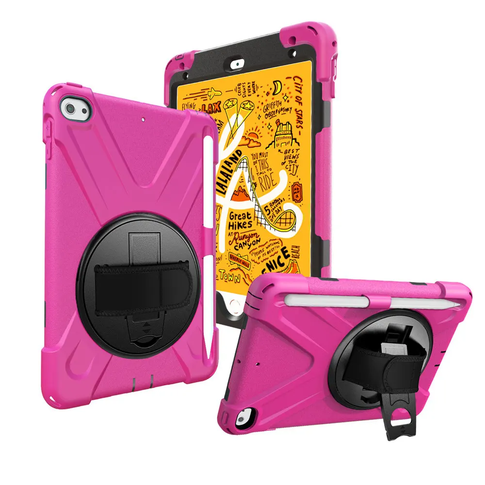 For Apple iPad Mini4 (A1538 A1550 ) Case Rotating Bracke For Apple iPad Mini5 2019 (A2133 A2124 A2126 A2125 ) Case + FilmPen
For Apple iPad Mini4 (A1538 A1550 ) Case Rotating Bracke For Apple iPad Mini5 2019 (A2133 A2124 A2126 A2125 ) Case + FilmPen