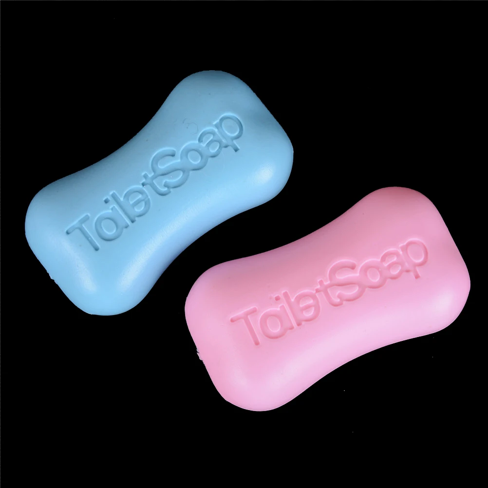2Pcs Mini Simulation Soap Doll house Miniature Gift Blue+Pink Doll house Bathroom Accessories 8cm Baby pretend play Toys
2Pcs Mini Simulation Soap Doll house Miniature Gift Blue+Pink Doll house Bathroom Accessories 8cm Baby pretend play Toys