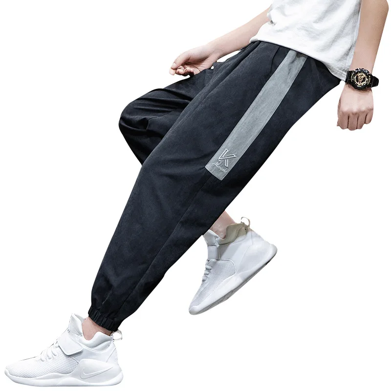 Ropa De Hombre 2021 New Nine-point Trousers Men's Summer Korean Trend Harlan Loose Beam Feet Sweatpants Fashion Casual Pants
Ropa De Hombre 2021 New Nine-point Trousers Men's Summer Korean Trend Harlan Loose Beam Feet Sweatpants Fashion Casual Pants
