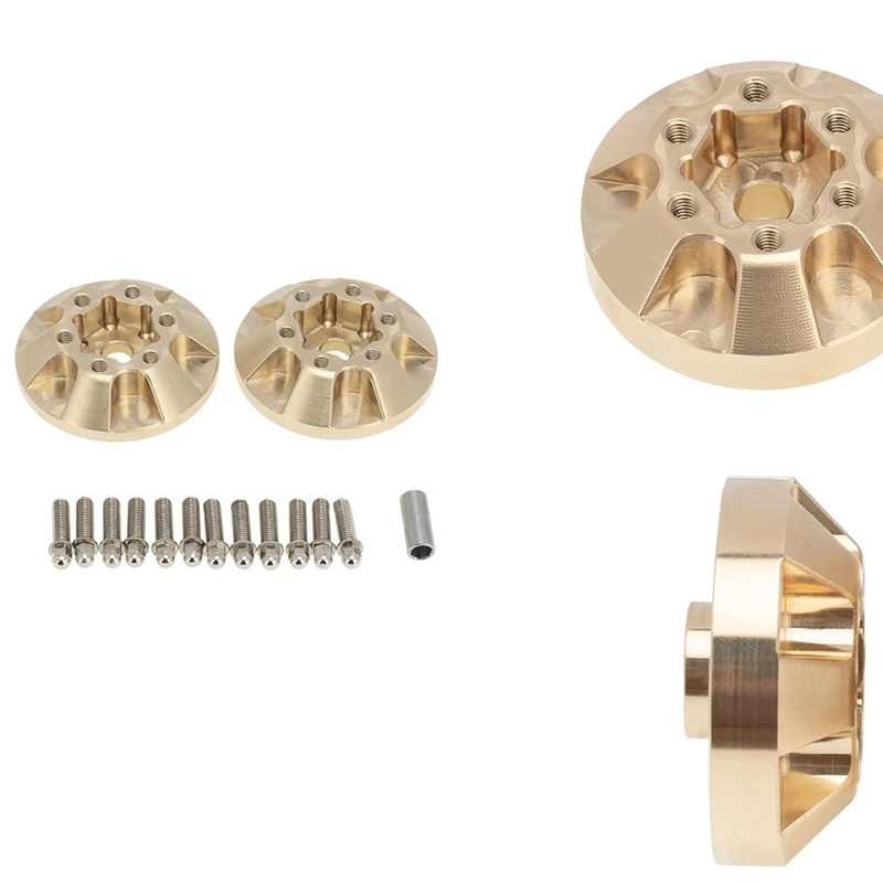 2 шт. латунные Утяжеленные шестигранные грузики 12 мм для 1/10 RC Crawler 1,9 2,2 осевой обод колеса SCX10 Traxxas TRX4 D90
2 шт. латунные Утяжеленные шестигранные грузики 12 мм для 1/10 RC Crawler 1,9 2,2 осевой обод колеса SCX10 Traxxas TRX4 D90