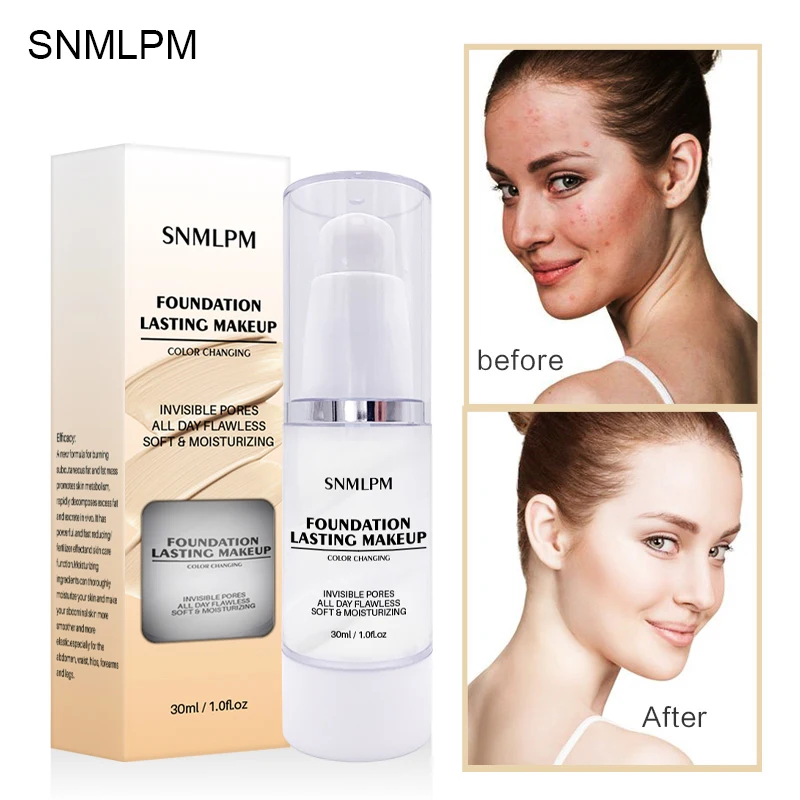 30ml Liquid Foundation Matte Long Lasting Makeup Coverage Naturally Concealer Oil-Control Cream Whitening Cosmetic
30ml Liquid Foundation Matte Long Lasting Makeup Coverage Naturally Concealer Oil-Control Cream Whitening Cosmetic