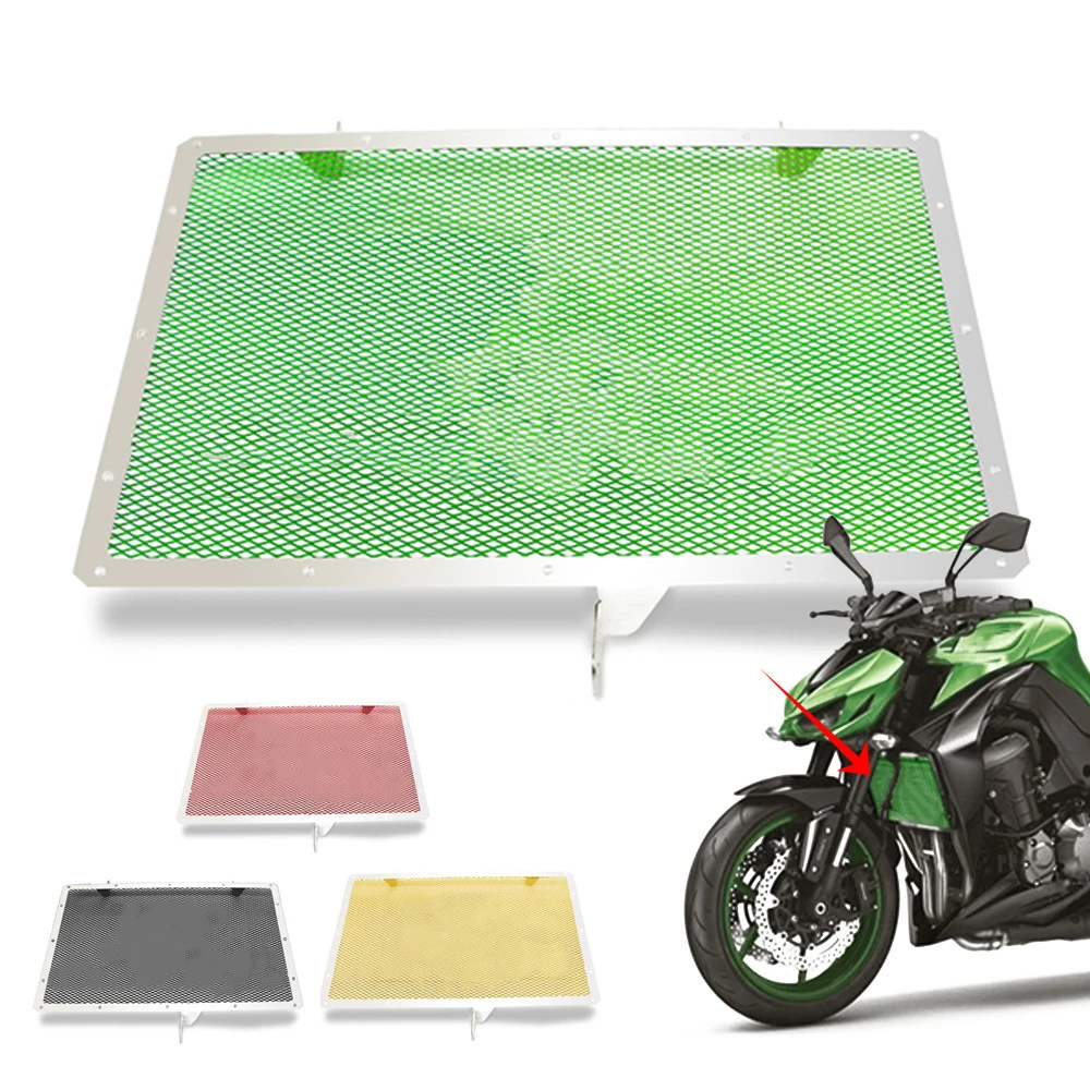 For Kawasaki NINJA1000 Z750 Z800 Z900 Z1000 Z1000SX ZR1000F ZR1000G ZR800 Radiator Grille Cover Guard Stainless Steel Protection
For Kawasaki NINJA1000 Z750 Z800 Z900 Z1000 Z1000SX ZR1000F ZR1000G ZR800 Radiator Grille Cover Guard Stainless Steel Protection