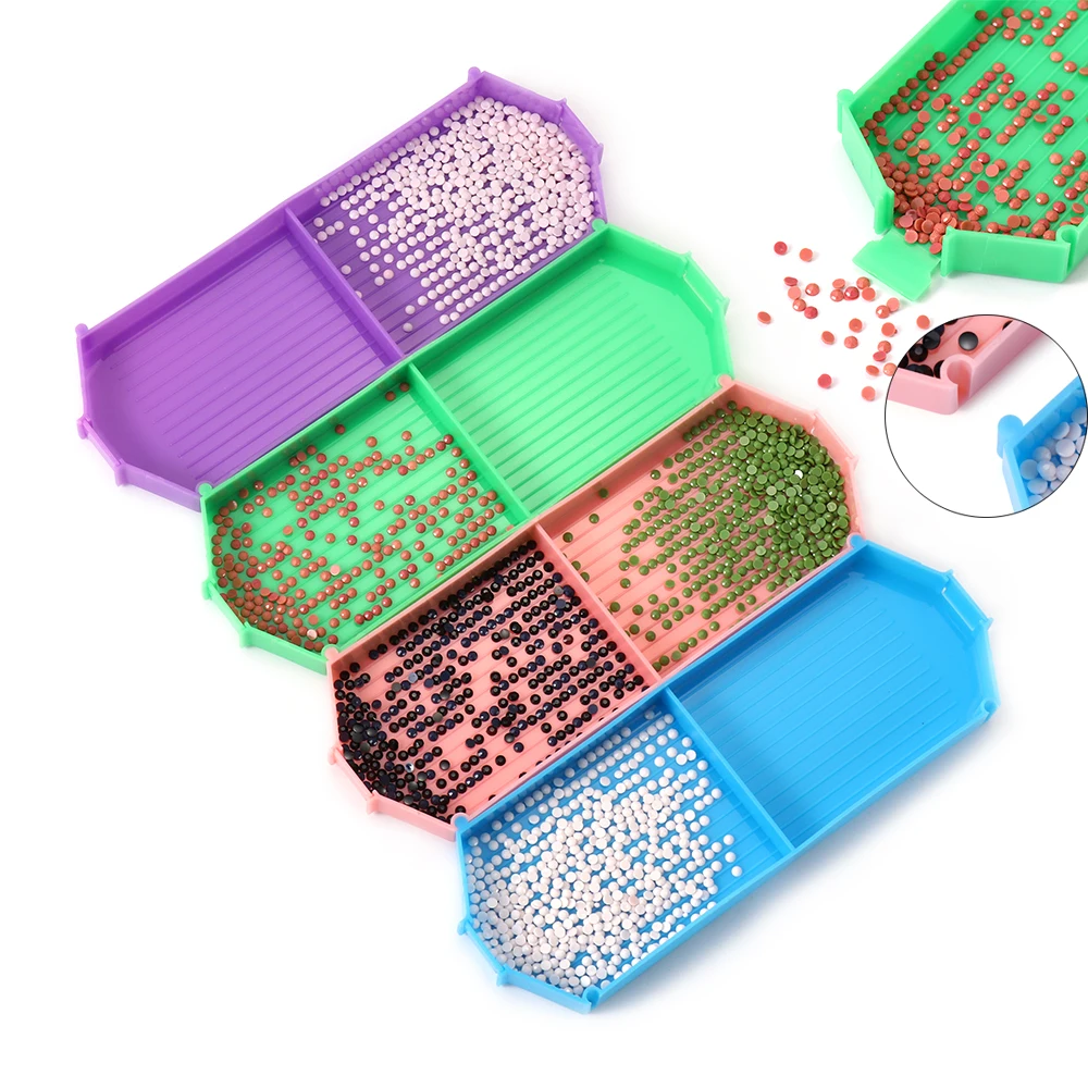Diamond Painting Tray Beading Plates Diamond Painting Drill Plate Diamond Storage Cross Stitch Embroidery AccessoriesPlastic
Diamond Painting Tray Beading Plates Diamond Painting Drill Plate Diamond Storage Cross Stitch Embroidery AccessoriesPlastic