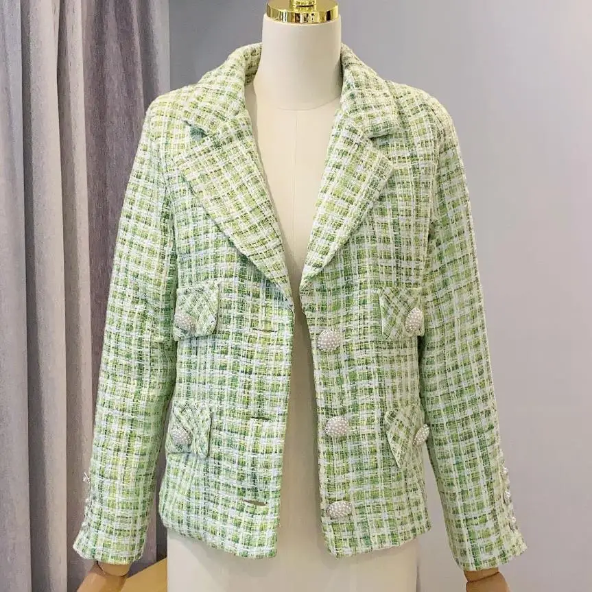 vintage small fragrance tweed short jacket women fashion beading single breasted slim top jacket
vintage small fragrance tweed short jacket women fashion beading single breasted slim top jacket
