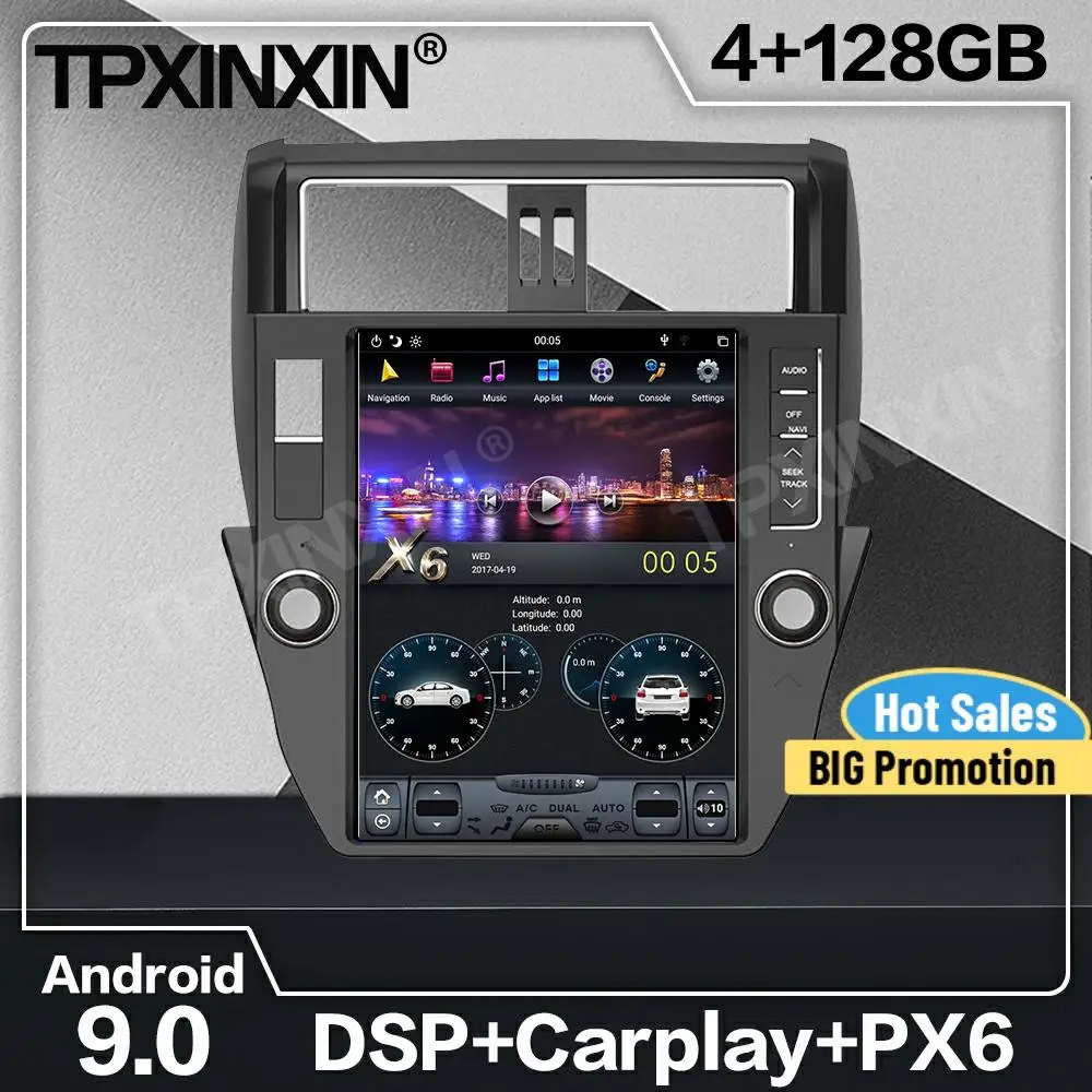 Автомобильный радиоприемник Carplay на Android 9 с экраном 128 ГГц и стереоприемником 2 Din для Toyota Land Cruiser Prado 2010- 2014 2015 2016 2017 2018
Автомобильный радиоприемник Carplay на Android 9 с экраном 128 ГГц и стереоприемником 2 Din для Toyota Land Cruiser Prado 2010- 2014 2015 2016 2017 2018