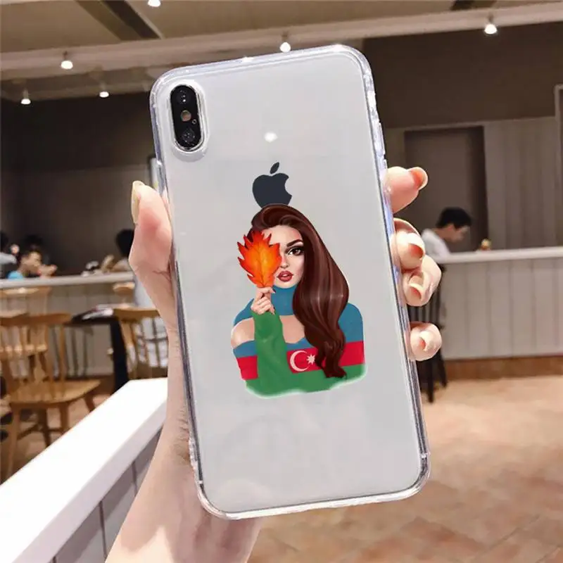 Azerbaijan buta flag fashion girl Phone Case Transparent soft For iphone 5 5s 5c se 6 6s 7 8 11 12 plus mini x xs xr pro max
Azerbaijan buta flag fashion girl Phone Case Transparent soft For iphone 5 5s 5c se 6 6s 7 8 11 12 plus mini x xs xr pro max