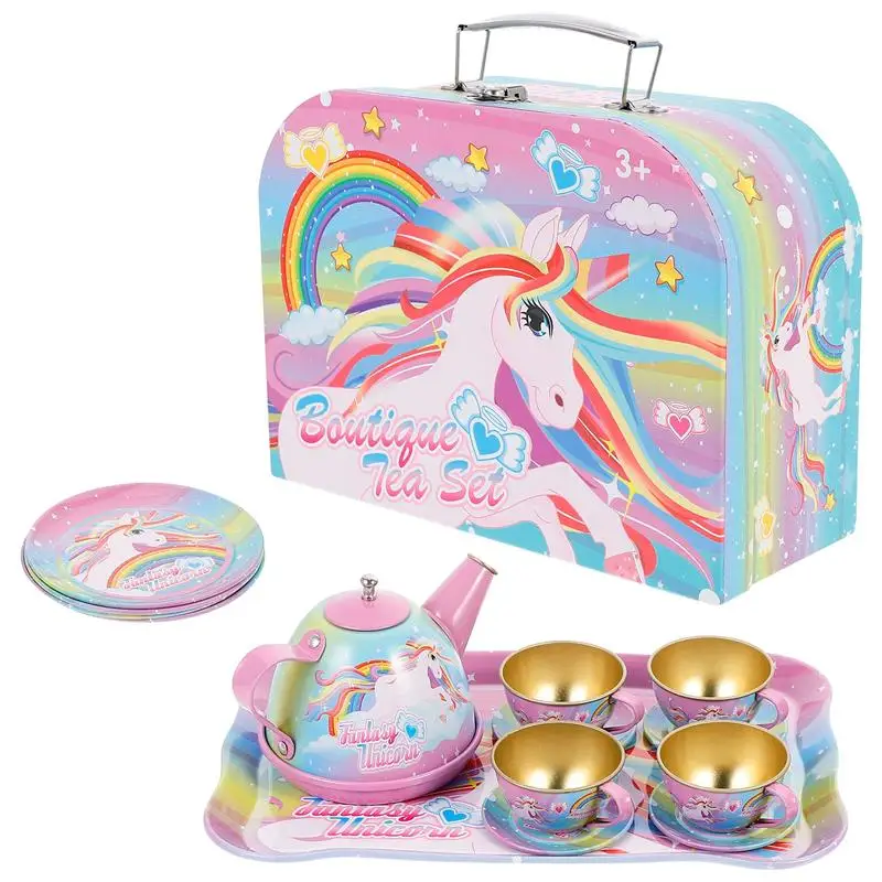 1 Set Imitation Tea Set Toy Children Play House Plaything Kids Educational Toys with Portable Box
1 Set Imitation Tea Set Toy Children Play House Plaything Kids Educational Toys with Portable Box