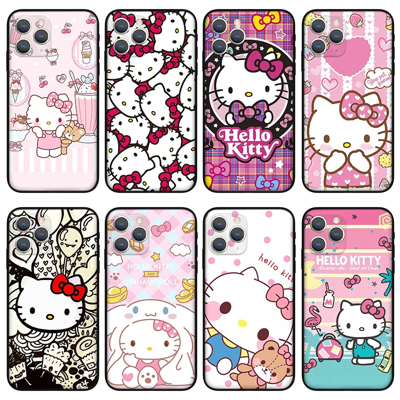 Cartoon pink cat Phone Case For iPhone 11 12 Pro Max X XS XR Xs Max Mini 6 6s 7 8 Plus se black Silicone Case
Cartoon pink cat Phone Case For iPhone 11 12 Pro Max X XS XR Xs Max Mini 6 6s 7 8 Plus se black Silicone Case