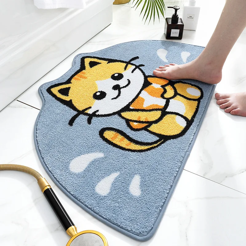 Cartoon Elephant Semicircle Nonslip Bath Mat Cute Cat Absorbent Doormat Bathroom Accessories Kitchen Rugs Home Decor Kids
Cartoon Elephant Semicircle Nonslip Bath Mat Cute Cat Absorbent Doormat Bathroom Accessories Kitchen Rugs Home Decor Kids