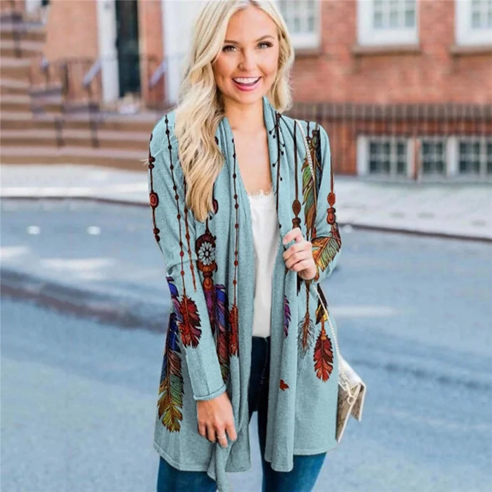 Maternity Dresses Fashion Women's Casual Long Sleeve Printed Cardigan Pregnant Clothes
Maternity Dresses Fashion Women's Casual Long Sleeve Printed Cardigan Pregnant Clothes