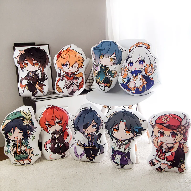 Anime Genshin Impact Plush Toy Cartoon Game Peripheral Sofa Cushion Pillow Bag Pendant Arataki ZhongLi Stuffed Plush Doll Toys
Anime Genshin Impact Plush Toy Cartoon Game Peripheral Sofa Cushion Pillow Bag Pendant Arataki ZhongLi Stuffed Plush Doll Toys