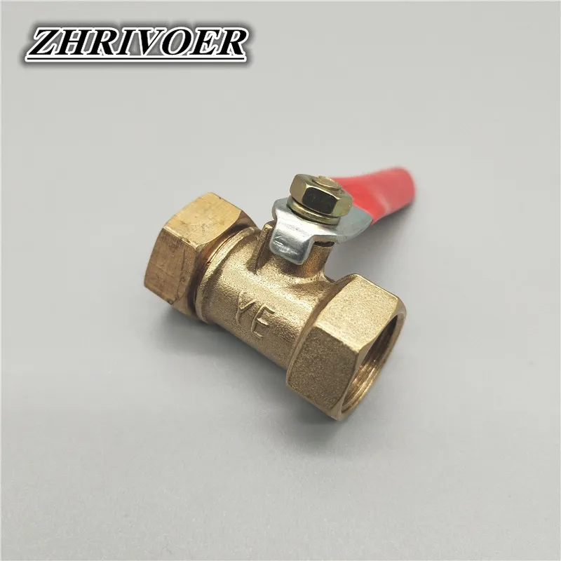 Пневматический 1/8 1/4 'ɳ/8'' 1/2 'ɻSP мини шаровой клапан с внутренней