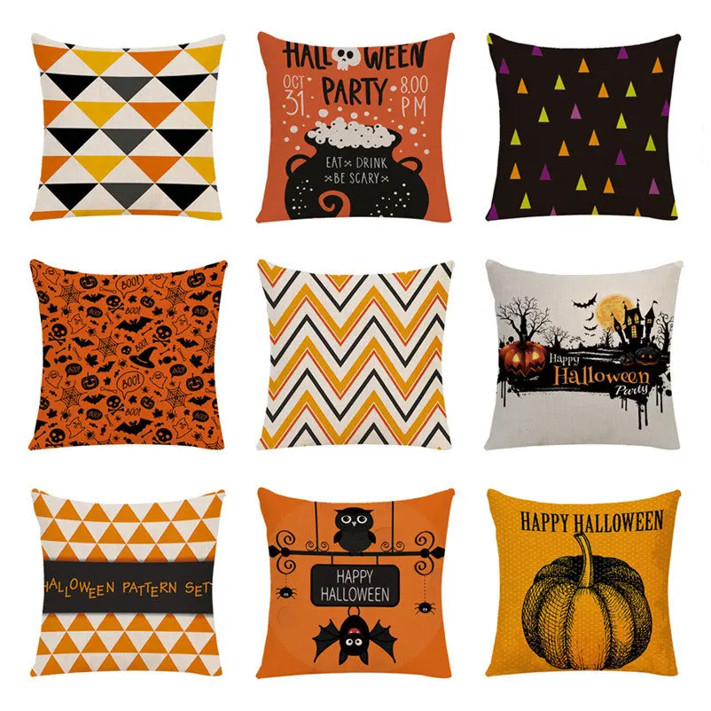 Halloween Pumpkin PrintPillowcase Cushion Cover Christmas Tree 45*45 Sofa Cushions Pillow Cases Home Decor Pillow Covers KD-0836
Halloween Pumpkin PrintPillowcase Cushion Cover Christmas Tree 45*45 Sofa Cushions Pillow Cases Home Decor Pillow Covers KD-0836