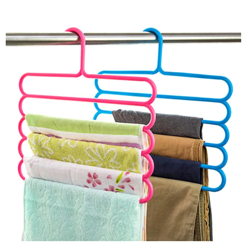5 layers Non-slip Multi-Function Clothes Hangers Pants Storage Hangers Cloth Rack Multilayer Storage Scarf Tie Rack Hanger 1PC
5 layers Non-slip Multi-Function Clothes Hangers Pants Storage Hangers Cloth Rack Multilayer Storage Scarf Tie Rack Hanger 1PC