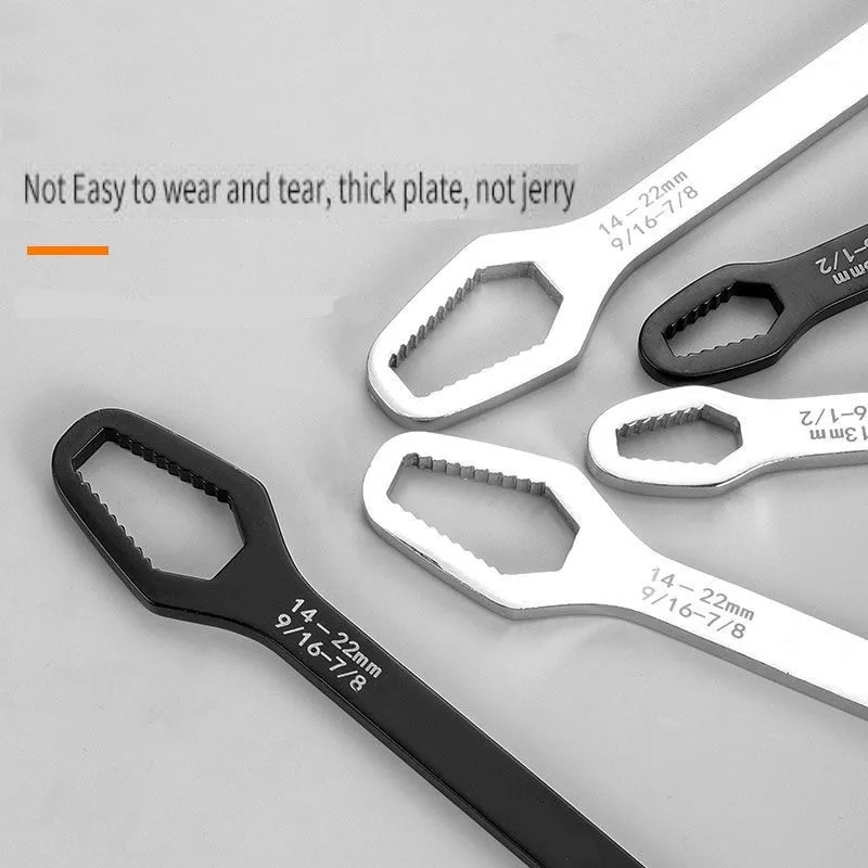 Universal Torx Wrench Adjustable Glasses Wrench Ratchet Spanner for Bicycle Motorcycle Repairing Tool Double-Head Wrench 8-22mm
Universal Torx Wrench Adjustable Glasses Wrench Ratchet Spanner for Bicycle Motorcycle Repairing Tool Double-Head Wrench 8-22mm