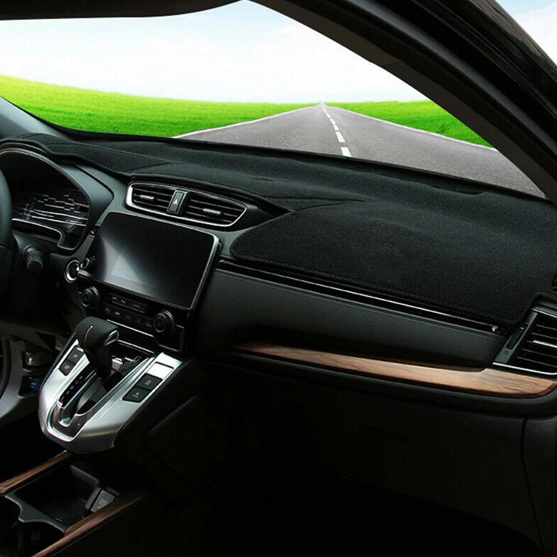 Car Dashboard Dash Mat Dashmat Sun Cover Pad Fit For Honda CRV 2017 2018 2019 2020 Left Hand Drive Non-Slip Black 
Car Dashboard Dash Mat Dashmat Sun Cover Pad Fit For Honda CRV 2017 2018 2019 2020 Left Hand Drive Non-Slip Black