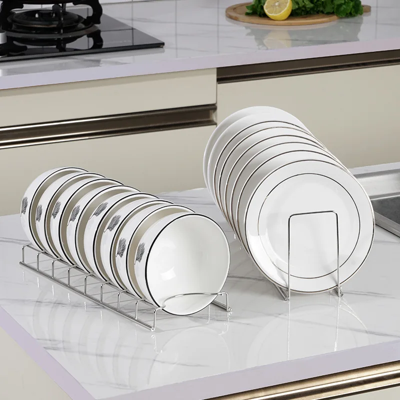 Plate Home Storage Rack Table Bowl Dish Drying Cutlery Rack Stainless Steel Kitchen Shelf Cosas De Cocina Household Items 60AA01
Plate Home Storage Rack Table Bowl Dish Drying Cutlery Rack Stainless Steel Kitchen Shelf Cosas De Cocina Household Items 60AA01