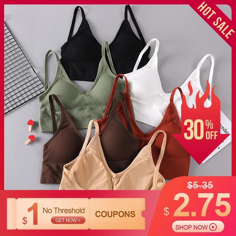 2020 New Sports Bra Without Steel Ring Fashion Sports Gathering Sexy Beautiful Back Wrapped Chest Ladies Underwear Thin Cotton C
2020 New Sports Bra Without Steel Ring Fashion Sports Gathering Sexy Beautiful Back Wrapped Chest Ladies Underwear Thin Cotton C