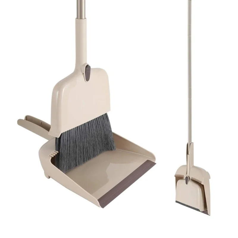 Angle Broom and Dustpan with 54in Telescopic Bristle Long Handle without Bending for Kitchen Home Cleaning
Angle Broom and Dustpan with 54in Telescopic Bristle Long Handle without Bending for Kitchen Home Cleaning