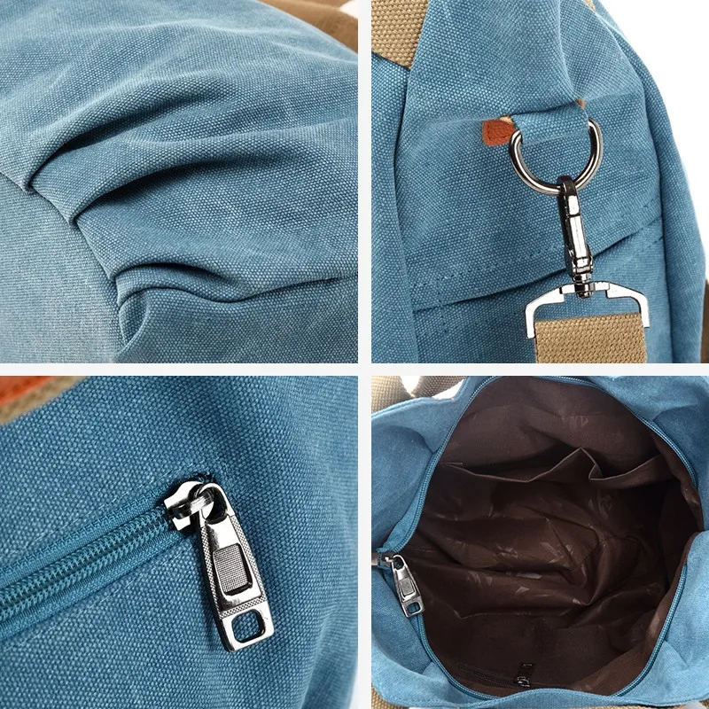Kvky Brand Women's Canvas Handbag High Quality Female Tramp Shoulder Bag Retro Solid Metal Decorative Pocket Ladies
Kvky Brand Women's Canvas Handbag High Quality Female Tramp Shoulder Bag Retro Solid Metal Decorative Pocket Ladies