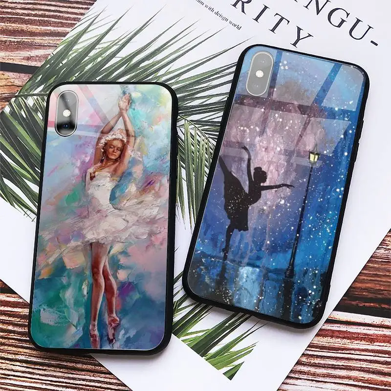 Ballet Ballerina art pattern Phone Case Tempered glass For iphone 6 7 8 plus X XS XR 11 12 13 PRO MAX mini 
Ballet Ballerina art pattern Phone Case Tempered glass For iphone 6 7 8 plus X XS XR 11 12 13 PRO MAX mini