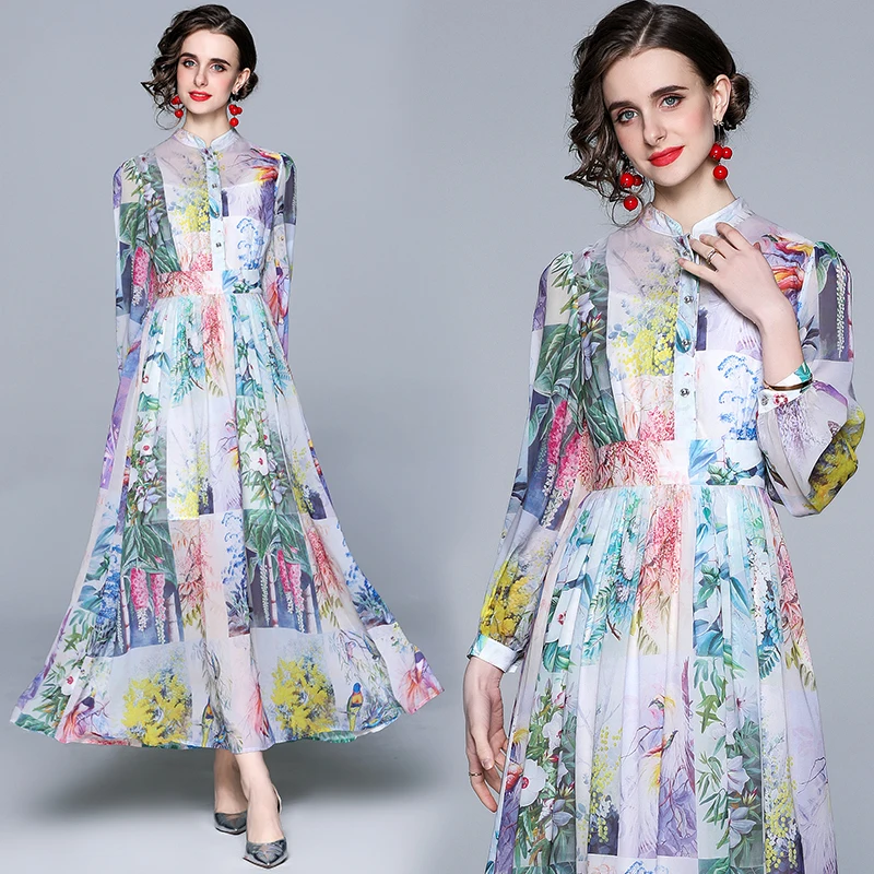 Simgent Blouse Dress Women Lantern Sleeve Chiffon Print Boho Beach Dresses Woman Fashion Clothing Coreano Vestido SG1384
Simgent Blouse Dress Women Lantern Sleeve Chiffon Print Boho Beach Dresses Woman Fashion Clothing Coreano Vestido SG1384
